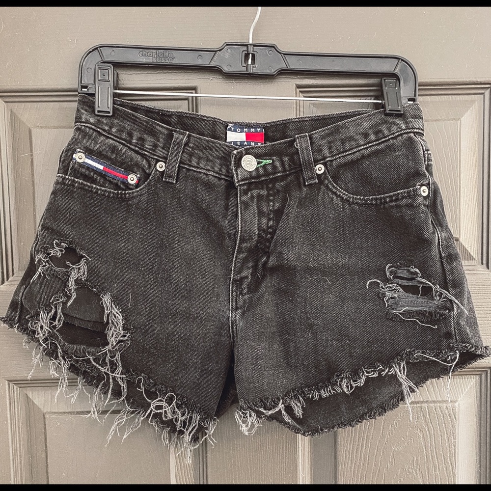 Tommy Hilfiger High-Waisted Shorts